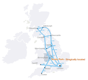 ansty_uk_location